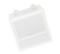 TEHAUX 2PCS Fish Isolation Box with Suction Cup Hatchery Breeding Box for Aquarium Fish Fry From Adults Separation Random Color