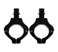 TEHAUX 2pcs Fishing Rod Holder Grips Magnetic Rod Hook Keeper Black Abs Magnet Adjustable Angle for Carp Fishing Accessories European Style