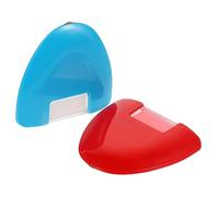 TEHAUX 2pcs Heart Shape Fabric Marker Chalk Tailoring Crafting Marking Sewing Notion Chalk Wheel for Dressmaking