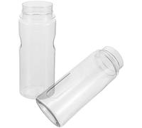 TEHAUX 2pcs Hydrogen Oxygen Facial Bottles Replacement for Beauty Salon Devices, Plastic Material with Broad Device Compatibility and Dependable Performance, for Routine and Daily Beauty