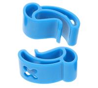 TEHAUX 2pcs Lightweight Flying Disc Clips Made of Sturdy Abs Material, Reusable and Portable Disc Holders for Outdoor Sports, Picnics and Camping Activities