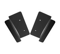 TEHAUX 2pcs Metal Cabinet Foot Pull Opener for Trash Drawer Non-Contact Kitchen Cabinet Foot Handle Suitable for Full Coverage Doors Waste Drawer