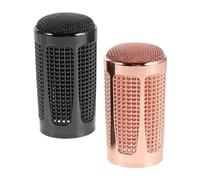 TEHAUX 2pcs Metal Microphone Mesh Cover Grille Ball Head Replacement Mic Mesh for Recording Live Performances