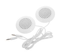 TEHAUX 2pcs Mini Portable Pillow Speaker with Built Jack Clear Sound Wired Stereo for Tablet Computer Travel and Bedroom Use Compact DIY Replacement Audio Device