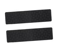 TEHAUX 2pcs Non Slip Stair Treads Carpet Self Adhesive PVC Step Runners for Wooden Steps Indoor Use Embossed Pattern Slip Resistant Runner for Elders Pets Easy Installation and Cleaning