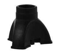 TEHAUX 2pcs Non-slip Triangle Rubber Crutch Tips for Hiking Poles and Walking Canes, Outdoor Trekking Pole Foot Covers for Elderly Mobility Support