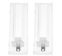 TEHAUX 2pcs Plastic Automatic Cigarette Display Rack Pusher for Store and Supermarket Use Lightweight Cigarette Storage Dispenser Pop up Rack
