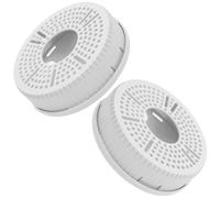 TEHAUX 2pcs Plastic Junction Wall Router Holder Ceiling Mount Bracket with Versatile Installation Enhanced Protection White for Outdoor Security Cameras and Dome Cameras in Offices