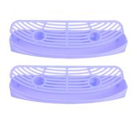 TEHAUX 2pcs Plastic Water Dispenser Tray Replacement with Detachable Design and Universal Compatibility for Kitchen and Home Use, Easy to Clean Drip Tray Prevents Desk Wetness and Fits