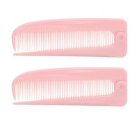 TEHAUX 2pcs Portable Foldable Tail Combs for Hair Styling and Precise Parting, Made from Sturdy Plastic, Travel Hairdressing Tools for Everyday Hair Care Enthusiasts and Professional
