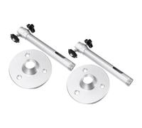 TEHAUX 2pcs Projector Ceiling Mount Bracket Aluminum Alloy Multi-functional for Cameras Projectors Wall Ceiling Stand