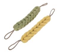 TEHAUX 2pcs Shower Loofahs Bath Ball Skin Cleaning Scrubber Pe Material Assorted Colour Easy to Use Removes Body Dirt for Bathroom Shower Adults