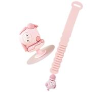 TEHAUX 2pcs Silicone Toilet Seat Lifter Handle for Home and Office Use, Cartoon Bunny Shape, Lightweight and Lovely Design to Keep Hands Safe and Clean, Avoid Direct Touch, Toilet Cover