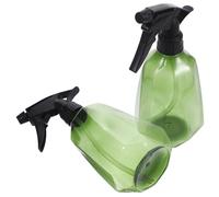 TEHAUX 2pcs Small Watering Can Plant Mister Bottle Refillable Water Spray Bottle for Indoor Plants Succulent Bonsai Transparent Portable Gardening Tool