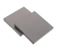 TEHAUX 2pcs Ultrathin Plastic Safety Socket Covers for Outlets with Anti Electric Shock Feature and Decorative Upgrade, Touch-Proof Wall Switch Protectors for Bathroom and Living Room