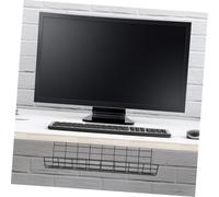 TEHAUX 2pcs Under Desk Cable Management Tray with Screws Sturdy Wire Organizer Shelf for Office and Home Desks Wall-mountable Cord Holder for Tidy Cable Storage and Gadget Organization