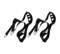 TEHAUX 2pcs Universal Hard Hat Chin Strap Y-style with Quick-release Buckle Adjustable Elastic Safety Helmet Accessory for Construction Workers Industrial Head Protection