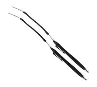TEHAUX 2pcs Universal Stylus Pen for Touchscreen Phones and Tablets with Sensitive Fiber Tips and Spring Coil Lanyard - Lightweight Capacitive Tablet Pen Compatible with Samsung Devices