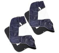 TEHAUX 2pcs Waterproof Mobility Scooter Tiller Cover Electric Scooter Dashboard Cover Dustproof Barrier Visibility Oxford Fabric Outdoor Protection