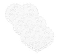 TEHAUX 3 Pcs Creative Flexible Silicone Bow Nail Mold for Nail Art Accessories with Precise Embossed Charms and Easy Demolding, Suitable for Professional Salons and Home Use, Trendsetting