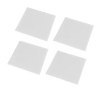 TEHAUX 30 Sheets White Ceramic Fiber Kiln Paper for Pottery and Glass Fusing, Single-use and Environmentally Friendly Square Sheets, for Microwave Kiln Crafting Projects