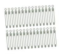 TEHAUX 30pcs Reusable Silicone Cable Ties Stretchy Elastic Wire Organizers with Hanging Strap for Electronics Headphones Chargers Portable Cord Management and Storage Holder