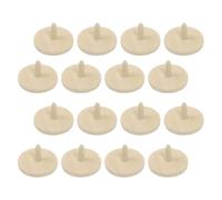 TEHAUX 30pcs Wooden Golf Ball Position Markers Golf-ball Position Tabs Easy to Insert into Soil Small Friction Sturdy Golfing Supply for On-course Accessories