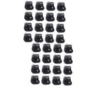 TEHAUX 32 Pcs Plastic Angle Corner Protectors for Speaker Boxes Collision Guards with High Strength Chemical Resistance Suitable for Stage and Sound Equipment Safety