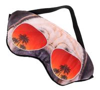 TEHAUX 3D Cartoon Sleeping Eye Mask Cute Puppy Design Lightproof Soft Eye Sleep Mask for Teens and Youth Comfortable Washable Blindfold for Travel Nap and Home Use