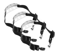 TEHAUX 3pcs Adjustable Elastic Hard Hat Chin Strap for Construction Helmets Fit with Comfortable Soft Protection and Easy Installation Helmet Chin Belt for Secure Safety