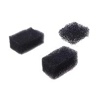 TEHAUX 3pcs Black Special Effect Sponge for Creating Stubble and Making Scars, Professional Blood Makeup Sponge for Cosplay and Body Face Painting