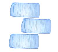 TEHAUX 3pcs Cage Protector Cover Mesh Dust Shield with Breathable Netting for Parrot Budgie Canary Anti-dust Guard Net Skirt for Pet Breeding Cages Height Circumference