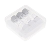 TEHAUX 3pcs Contact Lens Storage Box Set with Tweezers and Solution Bottle, Large Capacity Plastic Organizer Case for Myopia and Colored Lenses, Travel-Friendly Eye Care Accessory