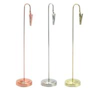 TEHAUX 3pcs Desktop Memo Note Holder Clip Holders for Desk for Office for Home Office Study Kitchen and Business Use