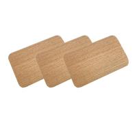 TEHAUX 3pcs Portable Wooden Cedar Chips for Cigar Storage with Divider Strips, Natural Wood Material for Travel and On-the-go Use, Cigar Humidor Accessory