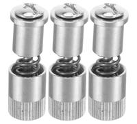 TEHAUX 3pcs Sewing Machine Spring Foot Clamp Screws Clips Made of Stainless Steel for Quick Press Foot Change and Easy to Install, Suitable for Sewing and Patchwork