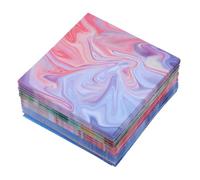 TEHAUX 400 Sheets Double-Sided Origami Paper Colorful Craft Paper for DIY Art Projects with Premium