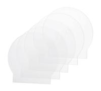 TEHAUX 40pcs Transparent CD Case Replacement Durable Dvd Storage Holder with Stackable Design Space Saving Disc Protector for Home and Travel