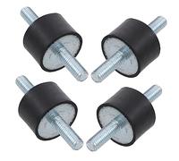 TEHAUX 4pcs Absorbers Anti- Isolator Mounts for Air Conditioning Fitness Equipment and