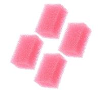 TEHAUX 4pcs Carnival Stipple Sponge Special Effect Stipple Sponge Ultra-realistic Form Cuts Pink for Haunted House Stage Performance