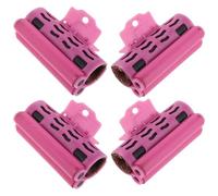 TEHAUX 4pcs Changing Heat Insulation Clip Large Plastic Perm Roller Clips for Hot Rollers Curler for Hair Salon and Travel Use
