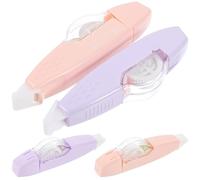 TEHAUX 4pcs Correction Tape Adhesive Correction Tapes Smooth Writing Practical Pp Material for Home Classroom Use Suitable for Teens Officers Random Color