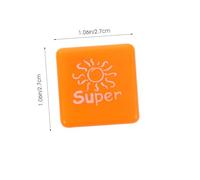 TEHAUX 4Pcs DIY Craft Stamps with Encouraging Comments Done Nice Work Super Terrific for School Notebooks and Scrapbooking