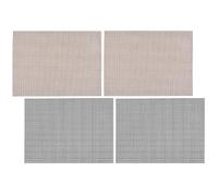 TEHAUX 4pcs Heat-resistant Non-stick Bbq Grill Mesh Mats for Outdoor Grilling, Washable and Tear-resistant Fiberglass Barbecue Pads, for Backyard Bbq
