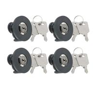 TEHAUX 4pcs Industrial Plug Lock Anti-Touch Safety Socket Lock with Zinc Alloy and Abs Construction, Resistant to Deformation, Suitable for Workshop and Industrial Application,