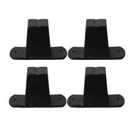 TEHAUX 4pcs Plastic Luggage Feet Pads Replacement Studs for Suitcase Bottom Protection Wear-resistant Stand Feet for Travel Gear with Easy Installation