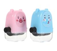 TEHAUX 4pcs Plastic Math Roller Stamps with Ink, Ergonomic Design Compact Teaching Stamps Suitable for School and Learning
