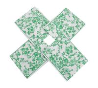 TEHAUX 4pcs Portable Mahjong Card Holder with Snap Closure, Cloth Material Protective Sleeve with Rounded Edges, Multifunctional Fit for Mahjong Playing Cards, for Tea House and Game