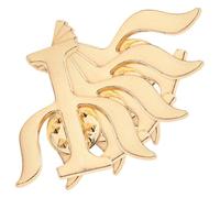 TEHAUX 4pcs Psychologists Brooch Pins Set, Versatile Alloy Decorative Pins for Coats and Bags, Elegant Stylish Mental Health Badge for Office and Travel