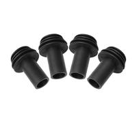 TEHAUX 4pcs Rv Gutter Spout Rv Gutter Cover Protective Sleeve Silicone Sturdy Water Damage Protection Blocks Rainwater Travel Vehicle Body Roof